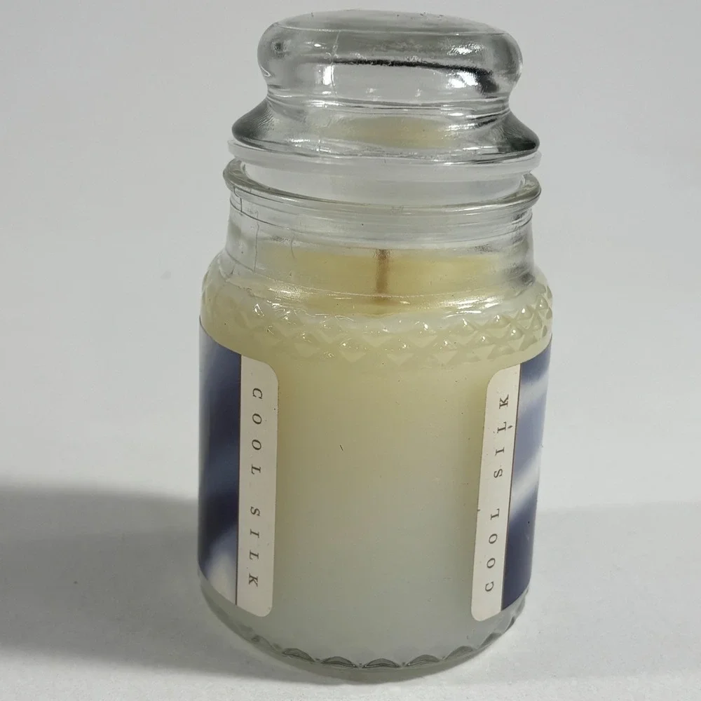 Gold Canyon Cool Silk Scented Candle 5 oz Glass Jar with Lid 28805 USA Made